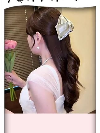 不用再担心发型单调了 #夏季穿搭 #种草 #时尚发饰 #时尚发夹 #夏天搭配