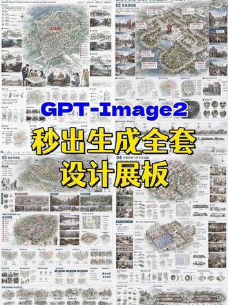 秒出设计展板,新手也能轻松掌握 #城市设计专业 #环境设计专业 #设计展板 #平面设计 #设计