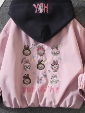 #高品质童装 #慵懒风穿搭 #秋冬新款 #女童外套 #保暖又好看
