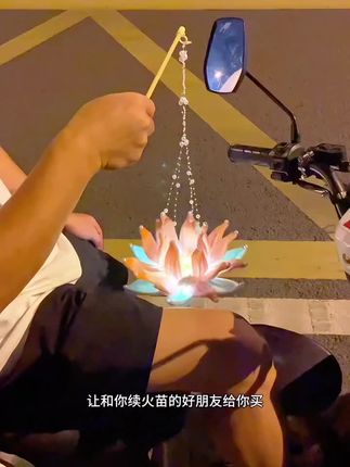 好朋友,给我买个中秋荷花灯吧#中秋快乐 #中秋节#手工荷花灯笼 #荷花