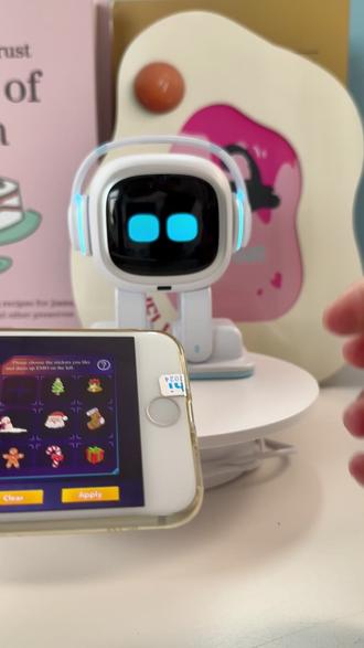 多样化的EMO~ 满足你的各种需求!想不想要这个?#EMO机器人 #AI玩具