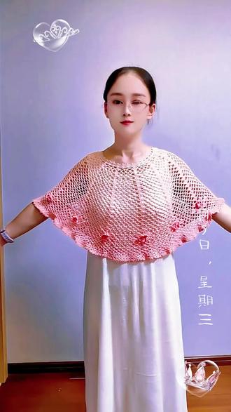 斗篷披肩教程第一集 @莉莉爱钩织 #手工编织零基础教学 #自己勾织披肩太漂亮啦 #钩针披肩 #零基础学钩针 #爱手工爱生活