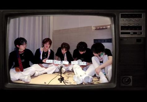 五角星有五个角缺一个都不行,你们五个人终将成为巨星#团魂 #TOP #登陆少年组合 #我们的明天