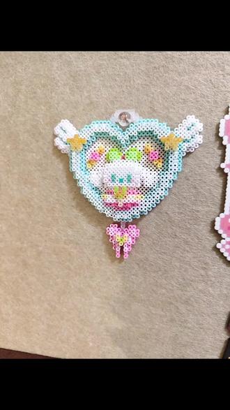 一起做玉桂狗爱心墙挂!❤️#拼豆 #玉桂狗 #拼豆豆手工