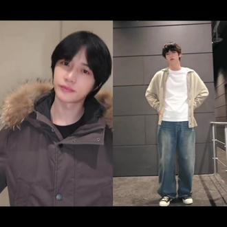 姐姐平时都画这么浓的妆吗🥺#崔杋圭 #崔秀彬#kpop#txt#这谁顶得住啊