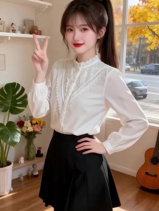 #气质优雅大方 #衬衫穿搭 #时尚减龄穿搭 #温柔穿搭 #减龄气质