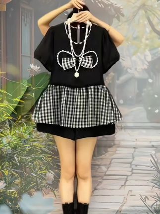 #夏季穿搭 #遮肉显瘦 #大码女装