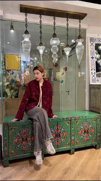 手绘柜子好看还实用 !