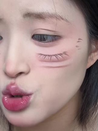 卧蚕开挂盘!把妈生肉条卧蚕焊在眼下,缩短中庭幼态减龄,有手就行#卧蚕盘推荐 #卧蚕新手化妆教程 #妈生感卧蚕 #罗小曼卧蚕盘