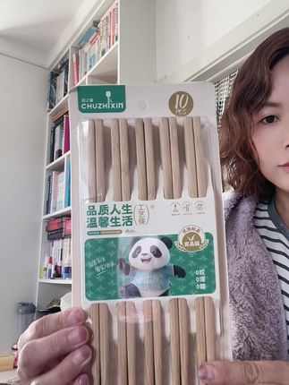 防霉防滑碳化竹筷家用无漆无蜡食品筷#竹筷#筷子#自用好物分享#防滑筷子#无漆无蜡竹筷