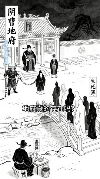 地府真的存在吗?不绕弯子!答案颠覆认知 #地府 #阴间 #魂 #阴曹地府 #鬼