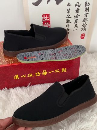 #牛筋底布鞋 #老北京布鞋男