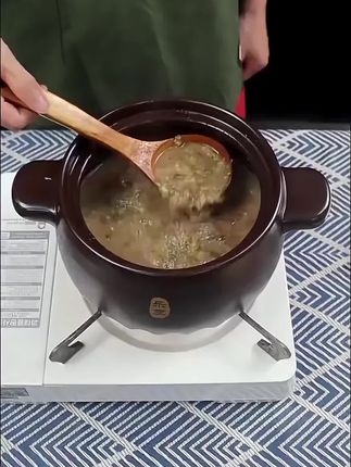苏泊尔中式陶瓷煲砂锅煲汤熬药锅耐热煮粥煲仔饭炖锅煲家用健康#懒人美食