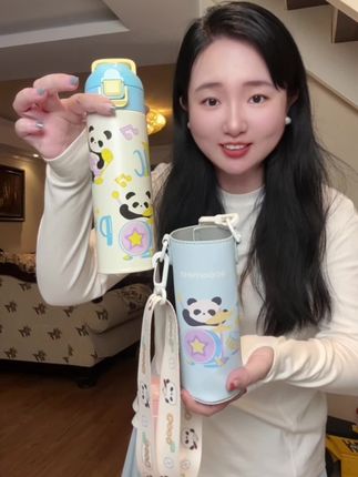 #科巢 保温杯清啦!特别适合学生用,大容量,细长设计,专为上学的孩子设计