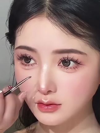 被化妆师推荐的#爆闪碎钻 !叠加眼妆也太好看了吧!#美妆 #这也太好看了 #眼妆 #美妆美妆 这小东西对妆容氛围感提升可真不少