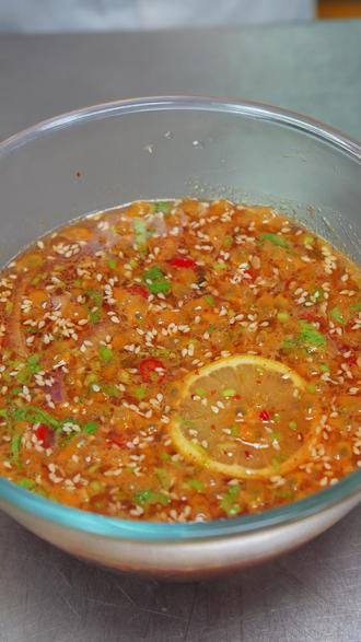 鲜香酸甜🔥酸辣柠檬虾,带你一口入魂#秘制酸辣酱汁 #美食教程