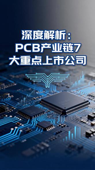 深度解析:PCB产业链 7 大重点上市公司 #闲芯 #芯片采购 #电子元器件 #芯片 #半导体 @闲芯