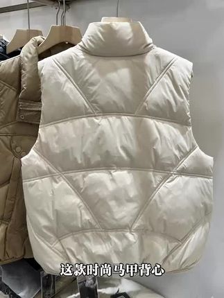 2025立领棉马甲女短款新款秋冬纯色女士时尚宽松马甲背心坎肩外套#强烈推荐 #每日分享 #上热搜 #抖音推广 #种草好物推荐