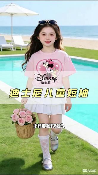 已经开始期待春夏了!才花这个价给女儿薅到的品牌短袖,太香了 #短袖t恤 #骗你生女儿 #韩系穿搭 #萌娃穿搭