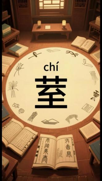 《说文解字》中对“荎”字的解释为:“荎,荎藸,艸也。从艸,至声。”
“荎”字属于《说文解字》中的艸部,读音为“直尼切”,即 chí 。
段玉裁的《说文解字注》对其进行了进一步说明,提到“荎藸艸也,四字句。《尔雅·释草》有味荎藸,《尔雅·释木》有味荎著,实一物也。春初生苗,引赤蔓于高木,长六七尺,故又入释木。艸部字多标植物,此以‘荎藸,艸也’释‘荎’,明其为蔓生藤本的植物名。从艸见其类属,至声合其音读,形声兼表其类,明晰字之本义。”
#Ai《说文解字》#荎#中国传统文化文字欣赏