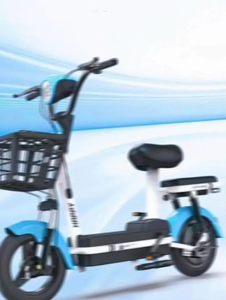 #电动车家用电动自行车48V小型电瓶车两轮折叠代步车