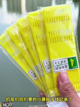 绑好成品短子线双钩金袖有无刺小鱼钩溪流钓鲫鱼防缠绕绑好袖钩#子线双钩#子线双钩成品 #防缠绕子线双钩 #溪流钓#钓鱼钩