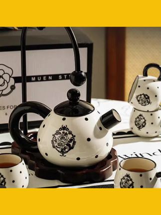 #陶瓷茶具 舍里乔迁新居礼物陶瓷茶具水具套装待客茶壶水杯套装礼盒装#套装茶具#茶具推荐#茶壶#陶瓷礼盒