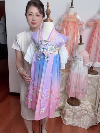 #向往的生活9这样 汉服造型真的好看