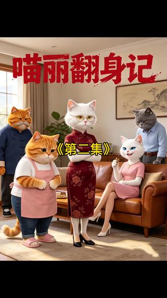 AI短剧:喵丽翻身记 #短剧#ai短剧#胖橘猫#婆媳