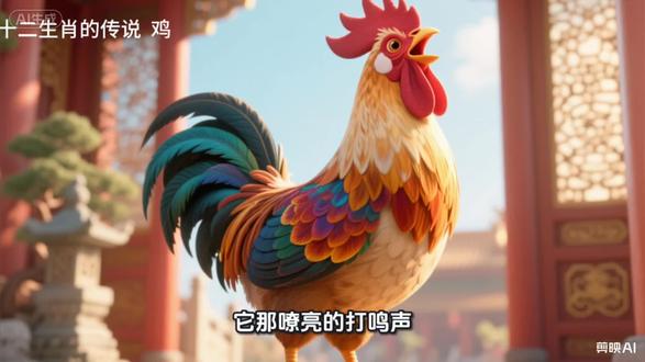 十二生肖的传说 鸡#科普日常冷知识 #历史科普动画 #粉丝一千万