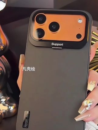 小米17手机壳新款17ProMax镜头支架全包防摔保护套磨砂高级感适用