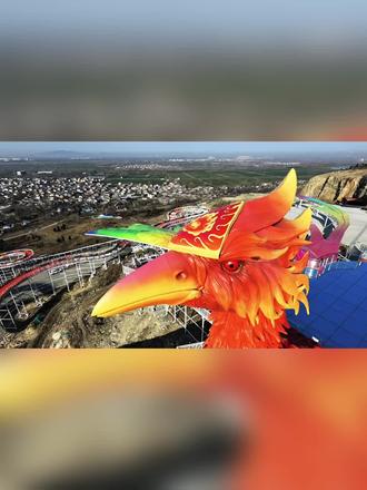 新年还不知道去哪玩,去淮北的凤栖梧桐山地乐园呀#淮北凤栖梧桐山地运动乐园 #登顶凤凰解锁山野快乐#抖音流量扶持 #新年旅游景点 #流量小助手