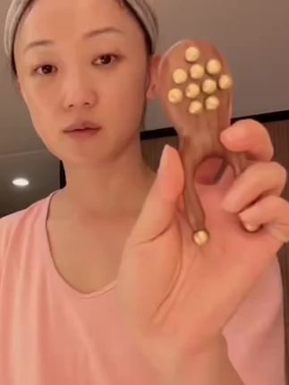 胡桃木面部拉紧致#好皮肤养出来