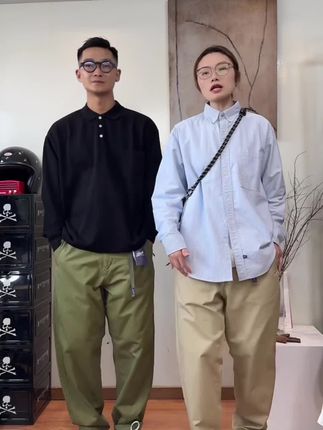 日系百搭休闲工装裤 #休闲裤 #今天穿什么 #裤子穿搭 #ootd