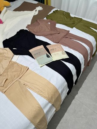 这价到手2套茵可可美肤衣!怕冷的姐妹一定要提前备上!上身贼暖和还巨轻薄!#美肤衣#面料柔软舒适#贴占身衣物