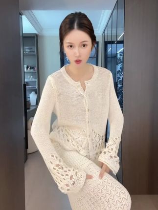#时尚套装#半裙套装#休闲套装#气质套装#两件套