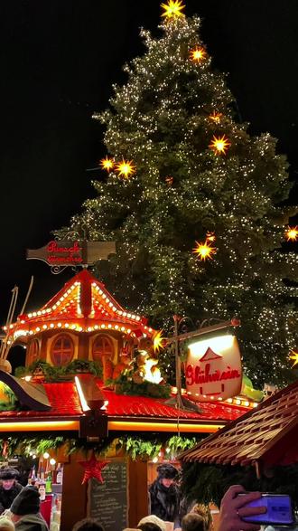 德累斯顿圣诞市集(Striezelmarkt)——全球首个“真正圣诞市场”
• 开放时间:2025年11月26日(开幕)16:00-21:00;11月27日-12月23日 10:00-21:00;12月24日(平安夜)10:00-14:00(提前关闭,需尽早规划)。
• 核心亮点:
◦ 14米高阶梯金字塔(Striezelpyramide):市集的“标志性景观”,由多层木架搭建,每一层装饰着玻璃球、蜡烛、姜饼人,顶部有旋转风车,夜晚灯光点亮,与周围巴洛克建筑相映成趣。
◦ 巨型蜡烛拱门(Kerzenbogen):可步入的拱门由数百根蜡烛组成,高度约8米,宽度约5米,穿过时暖光包围,仿佛进入“童话隧道”。
◦ 主题节日:12月6日“史多伦节”(品尝传统Strietzel蛋糕)、12月7日“姜饼节”(制作姜饼体验)、12月13日“金字塔节”(灯光秀)。
• 必尝美食:
◦ 热红酒(Glühwein):用红葡萄酒、肉桂、丁香、柠檬熬制,口感酸甜,带有淡淡香料味,是德国圣诞的“灵魂饮品”。
◦ 圣诞果脯蛋糕(Strietzel):市集名字的由来,由黄油、面粉、鸡蛋、肉桂、葡萄干制成,口感松软,香气四溢。
◦ 姜饼(Lebkuchen):用蜂蜜、姜、杏仁制成,甜辣适中,表面带糖霜,是经典圣诞甜点。
• 特色手作:
◦ 木质胡桃夹子(Nussknacker):由胡桃木雕刻,形状为士兵、国王、动物,表面涂鲜艳色彩,是“独一无二的伴手礼”。
◦ 手工吹制玻璃饰品(Glass Ornaments):由工匠手工吹制,带有条纹、波点、花卉等花纹,适合挂在圣诞树上。
◦ 传统圣诞蜡烛台(Candlesticks):由铜、铁或陶瓷制成,形状为哥特式或巴洛克式,装饰着耶稣诞生场景。
• 交通指南:位于德累斯顿市中心Altmarkt广场(市政厅附近),从中央火车站乘坐电车(Tram)8路或11路直达,步行1分钟即到。
• 实用Tips:
◦ 周末(周六、周日)人流较大,建议选择周一至周五前往,避开高峰;
◦ 部分摊位只接受现金(欧元)支付,建议提前准备50-100欧元;
◦ 保管好个人财物(手机、钱包),避免丢失。#旅行推荐官 #德累斯顿圣诞市集 #德国旅游 #欧洲自驾游