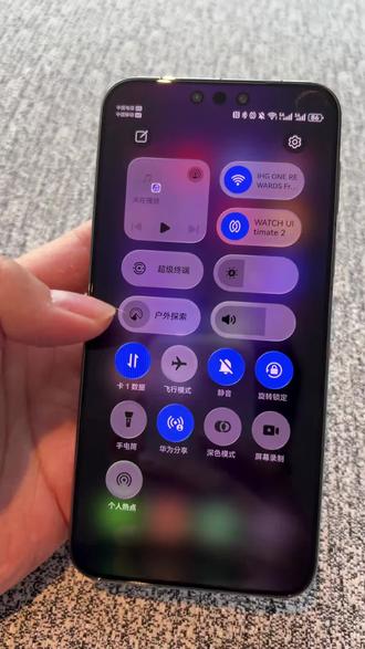 鸿蒙6.0, 125版本。来了 沉浸光感 视效#鸿蒙6.0系统