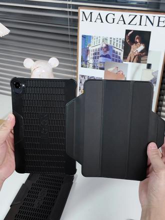 面盖可拆分,小屏平板镂空散热壳分享 超轻超薄,面盖可拆分设计,散热好,特别适合游戏小平板,镂空散热设计,握持感好,特别适合游戏党,搭配三折面盖,可横屏支撑,保护屏幕,适用红米kpad/联想y700四代散热保护壳#红米kpad保护套 #联想y700四代保护壳 #平板配件 #平板保护壳 #平板散热壳