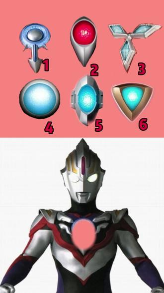 哪个是欧布的能量灯#测一测 #学生党 #奥特曼