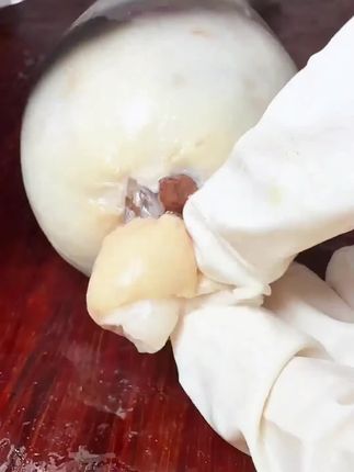 鲜猪血拌上秘制调料灌进肠衣,大锅慢煮至香飘满屋。咬开软嫩弹滑,汤汁鲜到直抿嘴,配酸菜白肉锅绝了,是东北人餐桌上的热乎念想#东北血肠 #嘎嘎好吃#农村特色美食 #东北美食