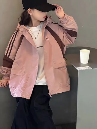 #冲锋衣外套#冲锋衣#女童冲锋衣#春秋外套#春秋穿搭