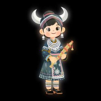 Q版56个民族全家福终于画完啦
#56个民族服饰合集 #少数民族服饰 #56个民族插画 #少数民族插画 #少数民族大合集