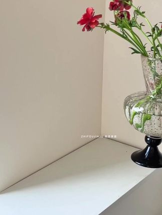 中古芬顿洒金琉璃花瓶,法式高级风插花摆件! #法式艺术风 #法式艺术摆件 #洒金琉璃花瓶 #高级感花瓶 #高级感花器