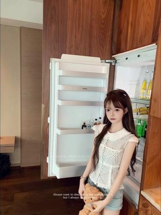 夏天就这样穿搭#超美的甜妹穿搭分享#小钢牙