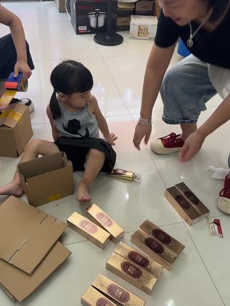 打包发货啦洗面奶