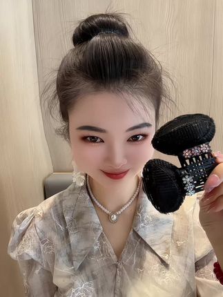 #颅顶隐形蓬松发垫#美出高级感 @DOU+小助手