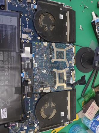 #外星人清灰#陈年老灰#通州电脑维修#北京电脑维修 清个灰吧。