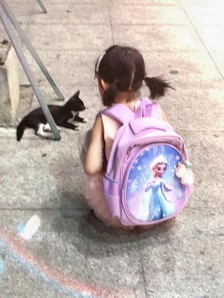 #艾莎公主书包#幼儿园书包#开学必备 #儿童书包#幼儿园必备