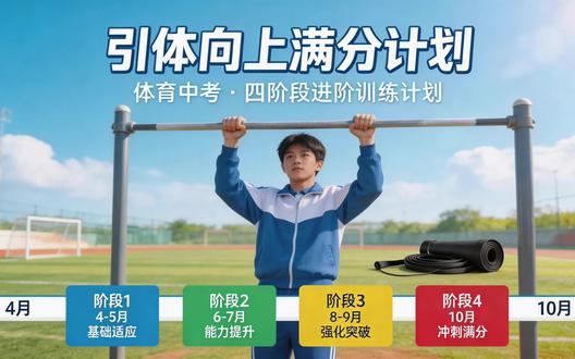 中考体育-引体向上满分计划#中考体育 #中考体育训练 #中考引体向上 #引体向上